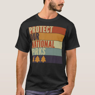 Camiseta Proteja nossos 63 Parques Nacionais Us Outdoor Hik
