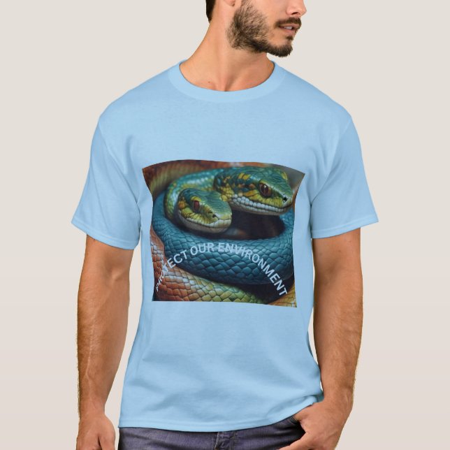 Camiseta Proteja nossos ambientes (Frente)