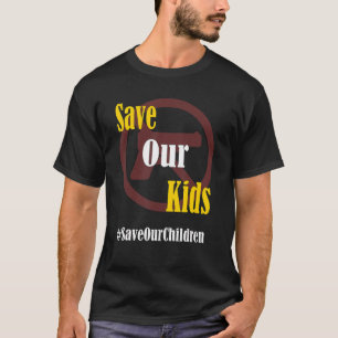 Camiseta Proteja nossos filhos e proteja nosso futuro
