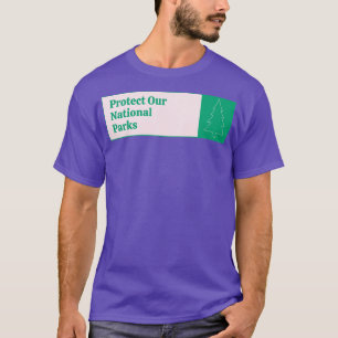 Camiseta Proteja nossos parques nacionais
