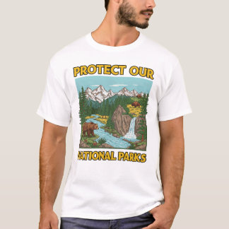 Camiseta Proteja nossos parques nacionais