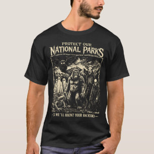 Camiseta Proteja Nossos Parques Nacionais Ou Nós Vamos Asso