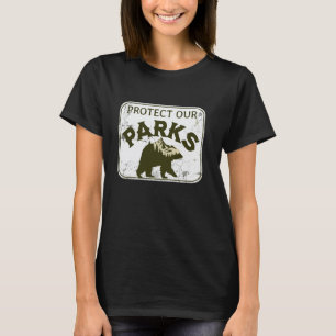 Camiseta Proteja Nossos Parques Nacionais Resistir ALT EUA