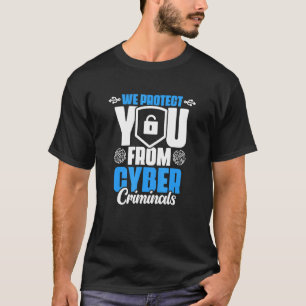 Camiseta Proteja-o do Cyber Computer Programmer Cyber S