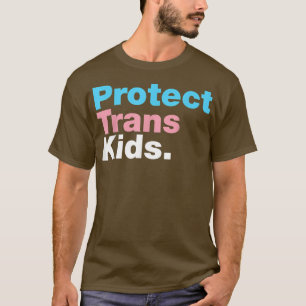 Camiseta Proteja o orgulho LGBT de crianças trans