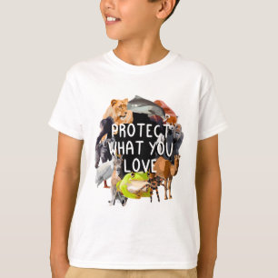 Camiseta Proteja o que você ama