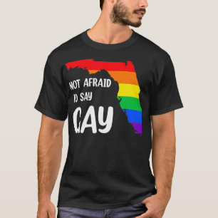 Camiseta Proteja os estudantes LGBTQ sem medo de dizer Gay