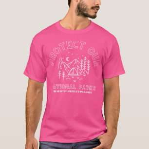 Camiseta Proteja Os Nossos Parques Nacionais E Os Parques D