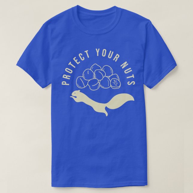 Camiseta Proteja seus Loucos Engraçado, Piada 2 (Frente do Design)