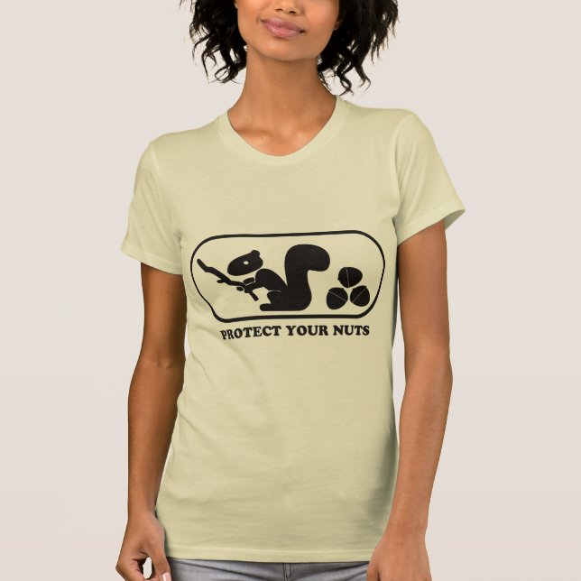 Camiseta Proteja seus loucos - menina ida (Frente)
