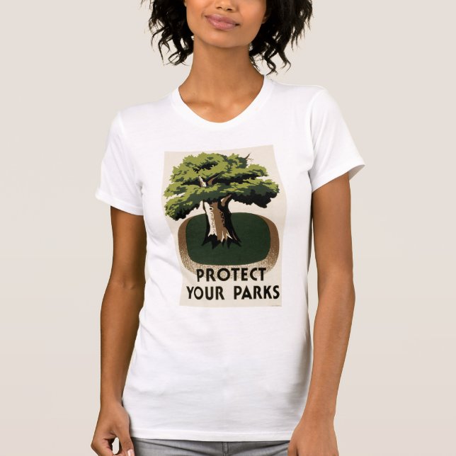 Camiseta Proteja Seus Parques (Frente)
