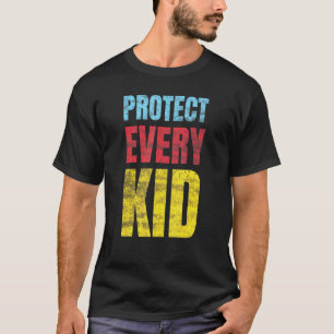 Camiseta Proteja todas as crianças do corpo da mente de seg