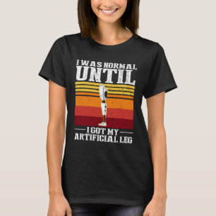 Camiseta Prótese Perna para Prótese Perna e Falso Membro 4