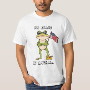 Camiseta Protesto Anti-Trump Sem Reis na América