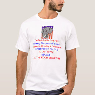 Camiseta Protesto contra Camiseta
