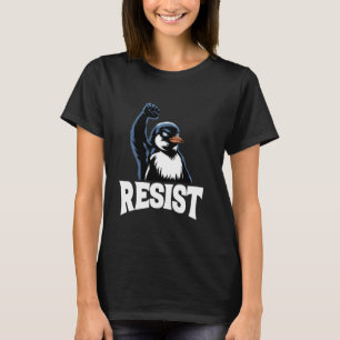 Camiseta Protesto Contra Pinguins Irritado