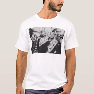 Camiseta Protesto contra trabalhos infanteis na parada