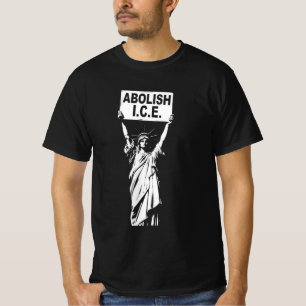 Camiseta Protesto da Estátua da Liberdade – Abolição do ICE