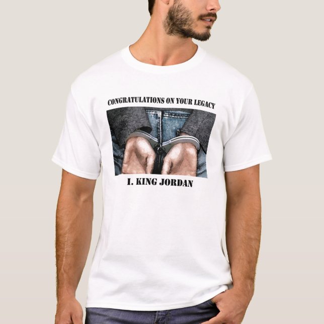 Camiseta protesto de gallaudet (Frente)