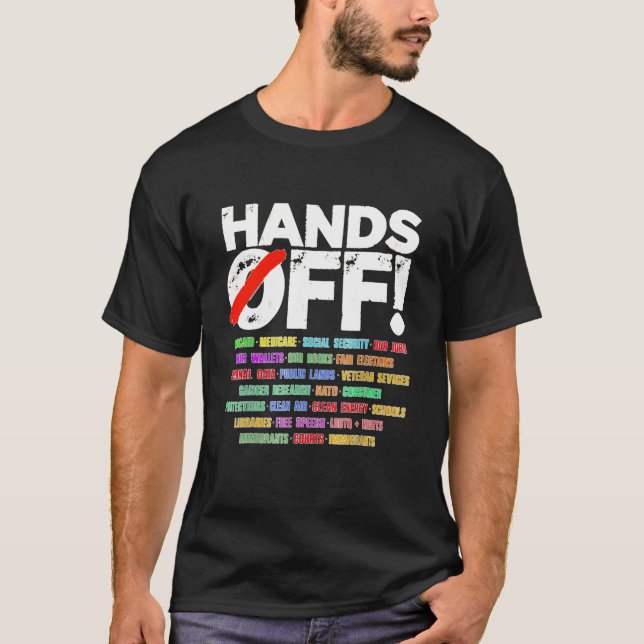 Camiseta Protesto de Mãos (Frente)