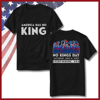 Camiseta Protesto do Dia Sem Reis 14 de Junho de 2025