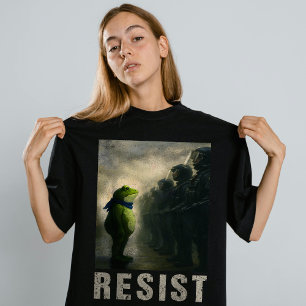 Camiseta Protesto do Sapo de Portland