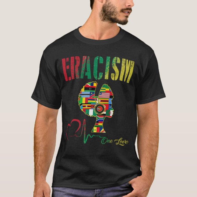 Camiseta Protesto Eracismo Superior (Frente)