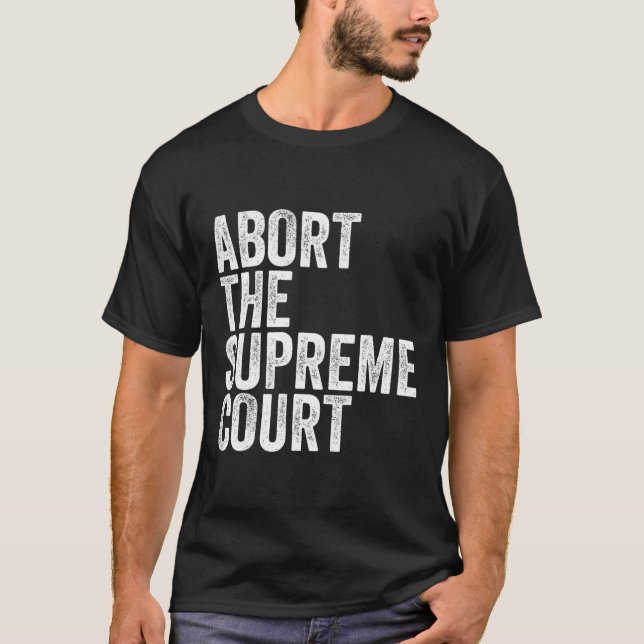 Camiseta Protesto Feminista do Supremo Tribunal (Frente)