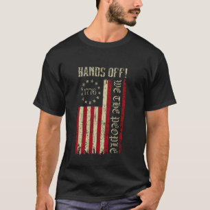 Camiseta Protesto Mãos Fora da Previdência Resistir Salvar