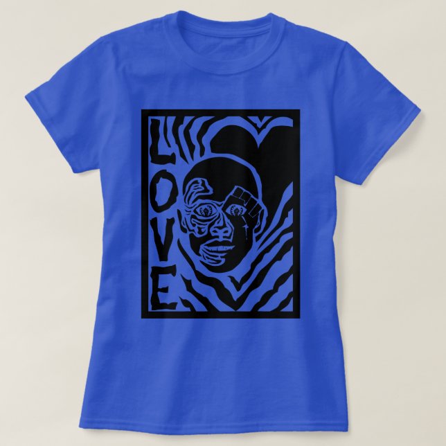 Camiseta protesto por amor à T-Shirt (Frente do Design)