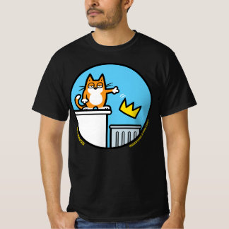 Camiseta Protesto Sem Reis Desenho Engraçado de Ga