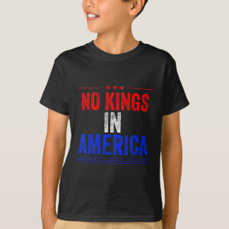 Camiseta Protesto Sem Reis na Bandeira da América Salva Dem
