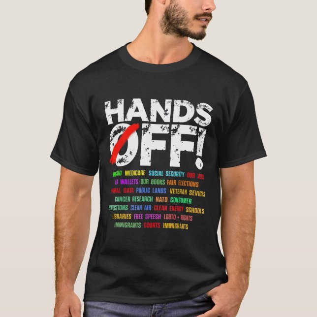 Camiseta Protestos Contra Segurança Social E Medicamento Pr (Frente)