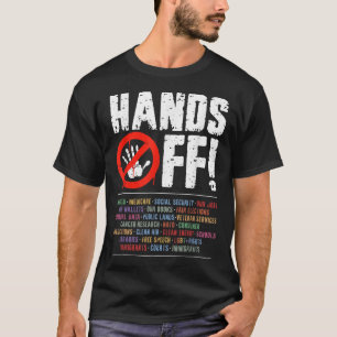 Camiseta Protestos Contra Segurança Social E Medicamento Pr