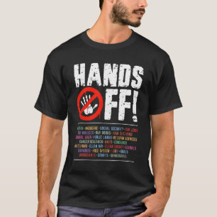 Camiseta Protestos Contra Segurança Social E Medicamento Pr