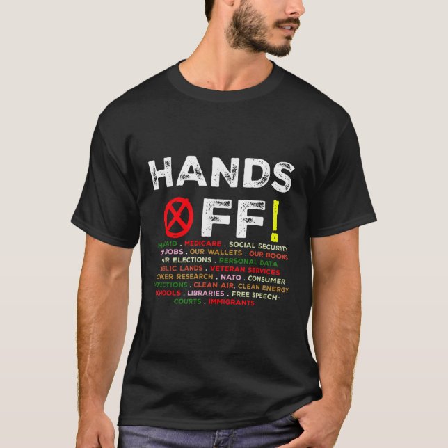 Camiseta Protestos Contra Segurança Social E Medicamento Pr (Frente)