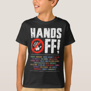 Camiseta Protestos Contra Segurança Social E Medicamento Pr