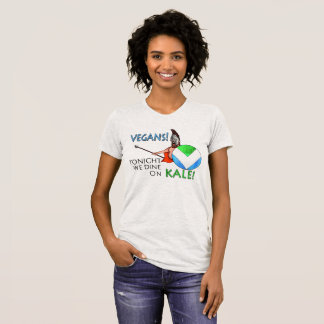 Camiseta Protetor da bandeira 300 do Vegan "hoje à noite