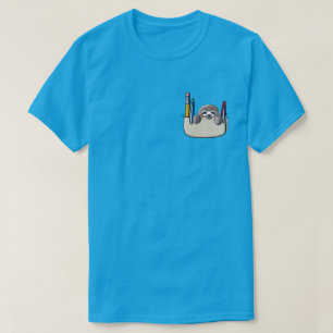 Camiseta Protetor de Bolso de Preguiça