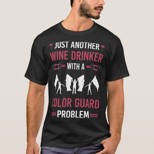 Camiseta Protetor de cor da Guarda de vinho (Frente)