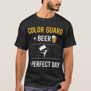 Camiseta Protetor de cor da Guarda do dia da cerveja