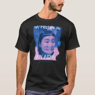 Camiseta protetor de festas de Vaporwave EDM da impressão T