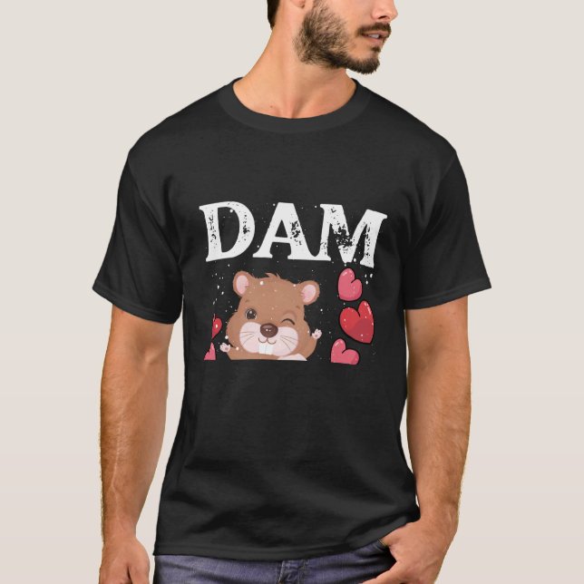 Camiseta Protetor de Fundo de Impressão em Cuta da Dell You (Frente)