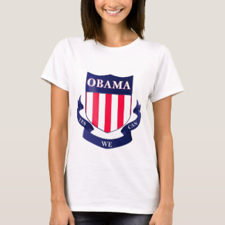 Camiseta Protetor de Obama "sim nós podemos" o t-shirt das