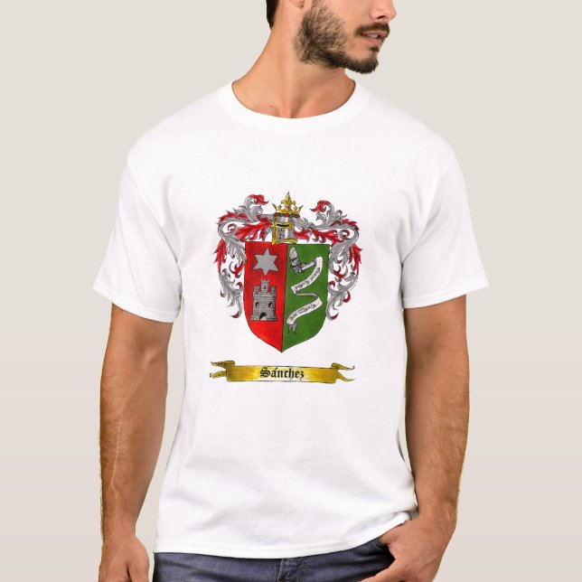 Camiseta Protetor de Sánchez dos braços (castelhanos) (Frente)