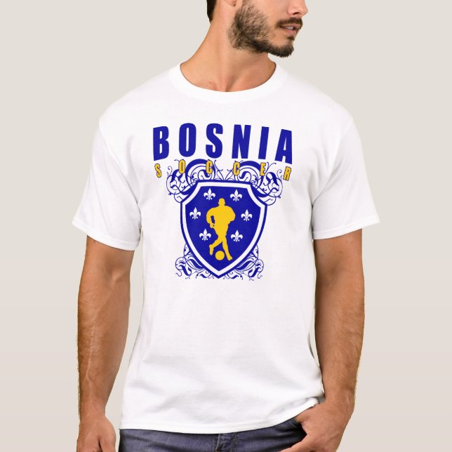 Camiseta Protetor do futebol de Bósnia (Frente)