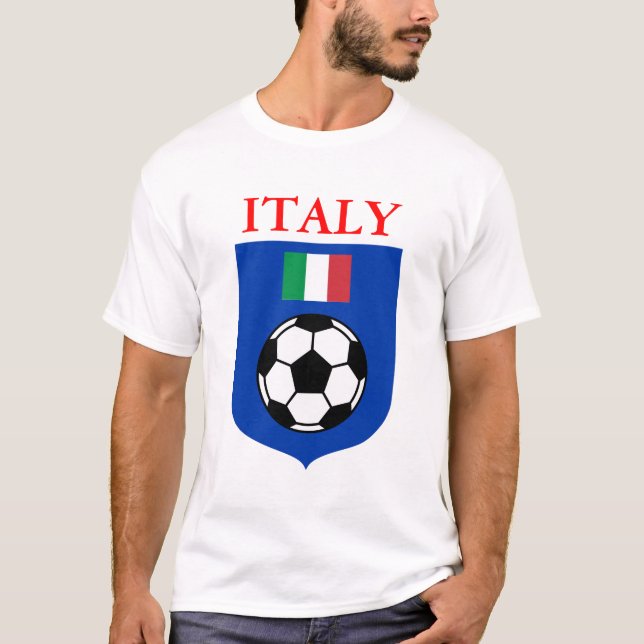 Camiseta Protetor do futebol de Italia (Frente)
