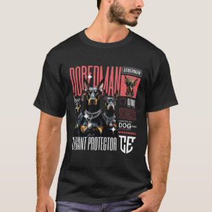 Camiseta Protetor elegante Doberman
