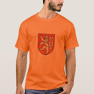 Camiseta Protetor holandês do leão do emblema holandês d