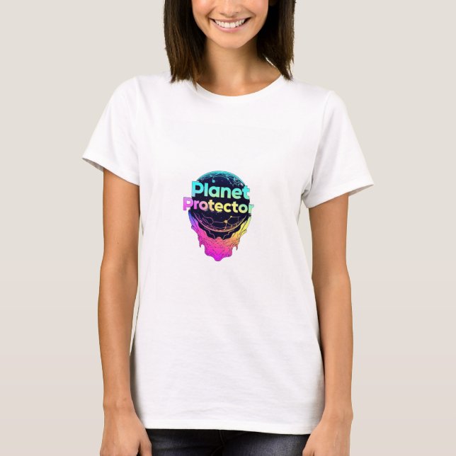 Camiseta Protetor Planeta: Cosmic Guardian (Frente)